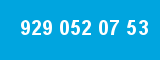 929 052 07 53
